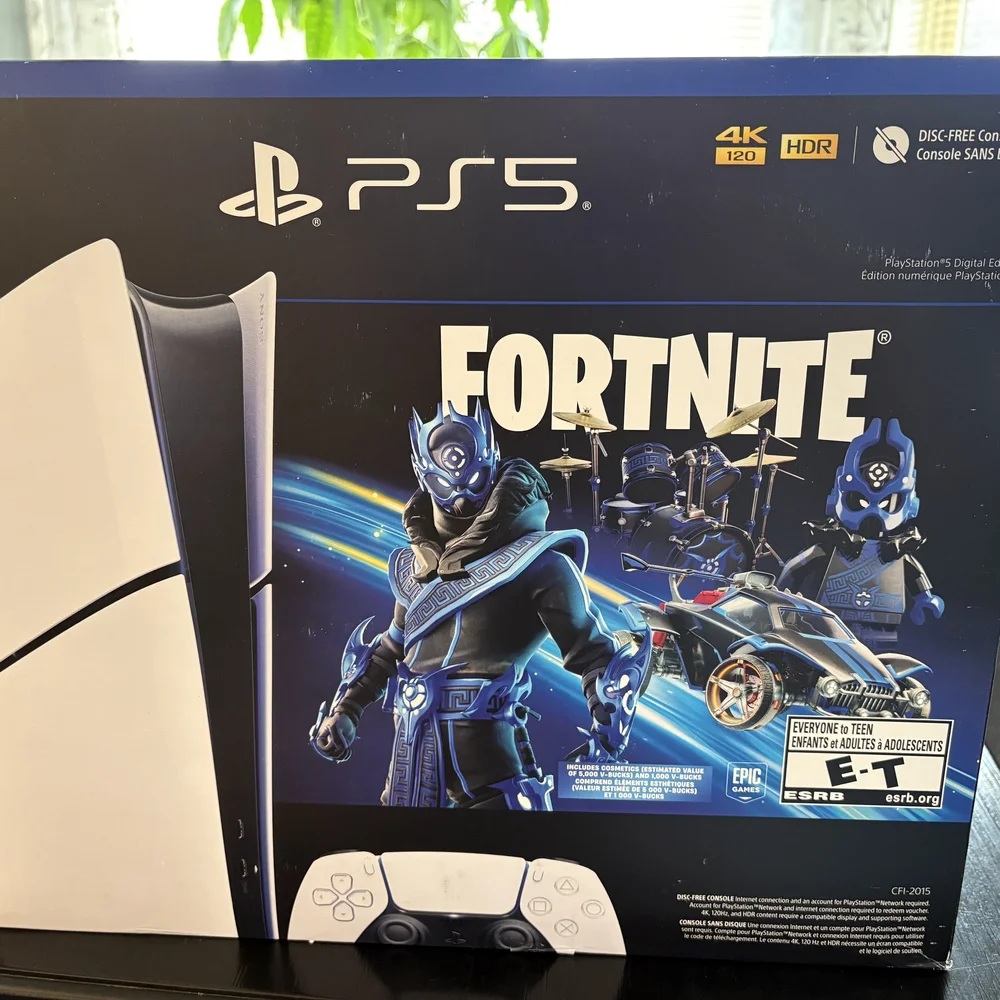 Sony PS5 Console with Fortnite Bundle - White